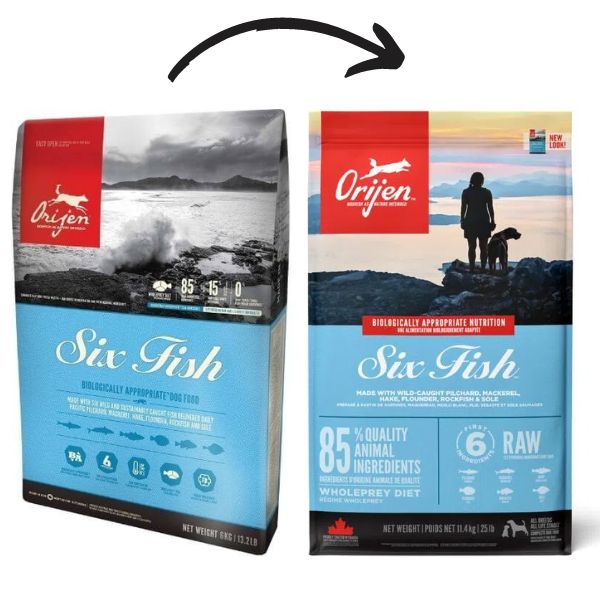 Bauzaar Orijen Six Fish Dog Food Nuovo