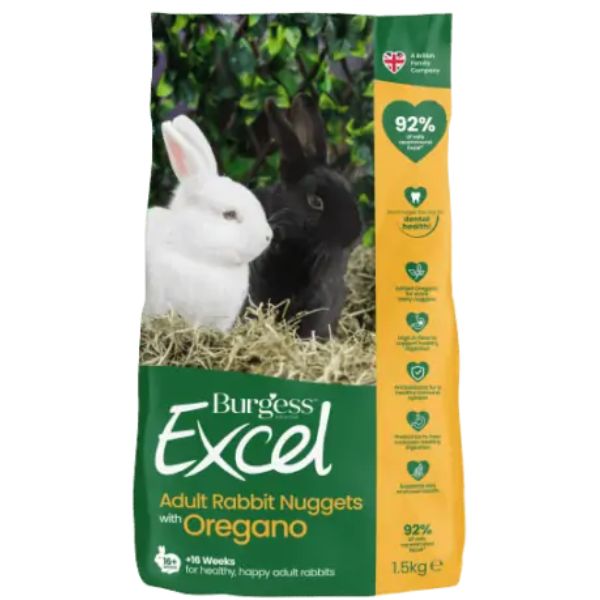 Bauzaar Burgess Excel Coniglio Adult Origano
