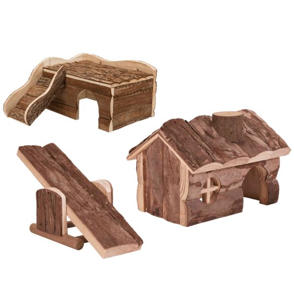 Bauzaar Accessori per gabbia Roditori in corteccia d'albero Natural Living Trixie