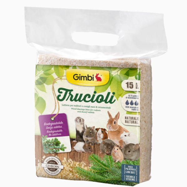Bauzaar Gimbi Trucioli lettiera igienica naturale