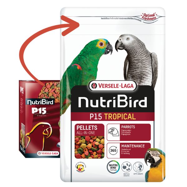 Bauzaar Versele Laga Nutribird P15 Tropical Mantenimento In Saldo