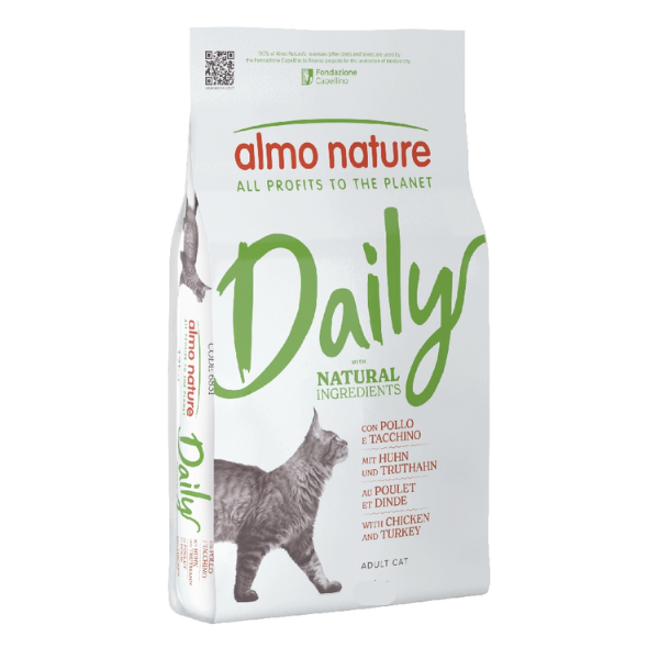 Bauzaar Almo Nature Gatto Daily Maintenance Pollo e Tacchino