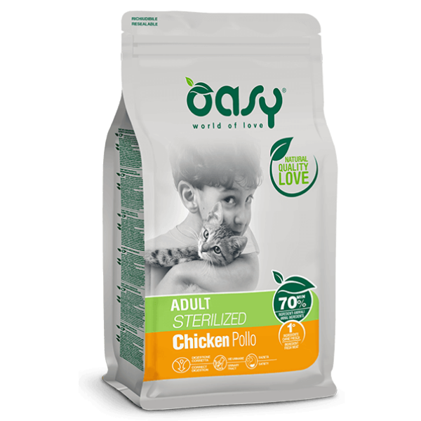 Bauzaar Oasy Adult Cat Sterilized Pollo
