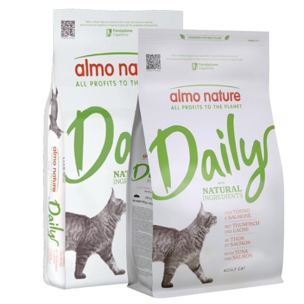 Bauzaar Almo Nature Gatto Daily Maintenance Tonno e Salmone
