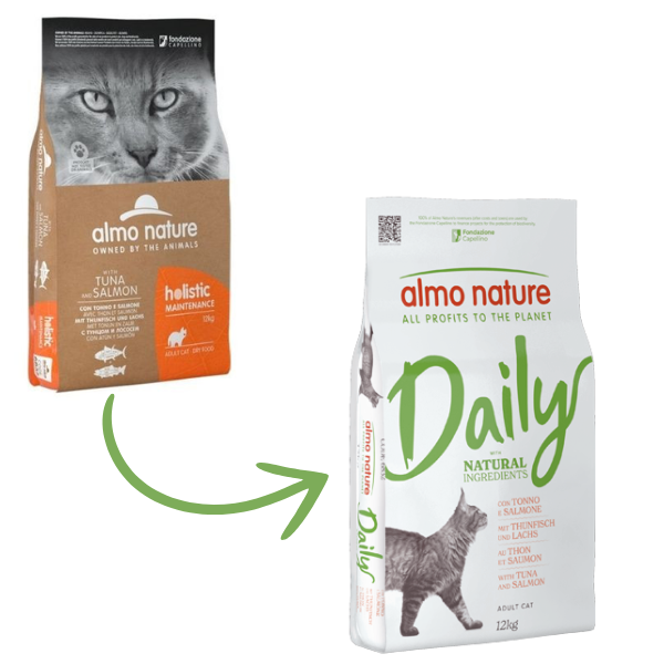 Bauzaar Almo Nature Gatto Daily Maintenance Tonno e Salmone Italy