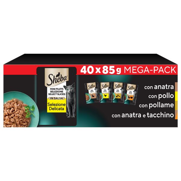 Bauzaar Sheba Mini Filets Selezione In Salsa Multipack