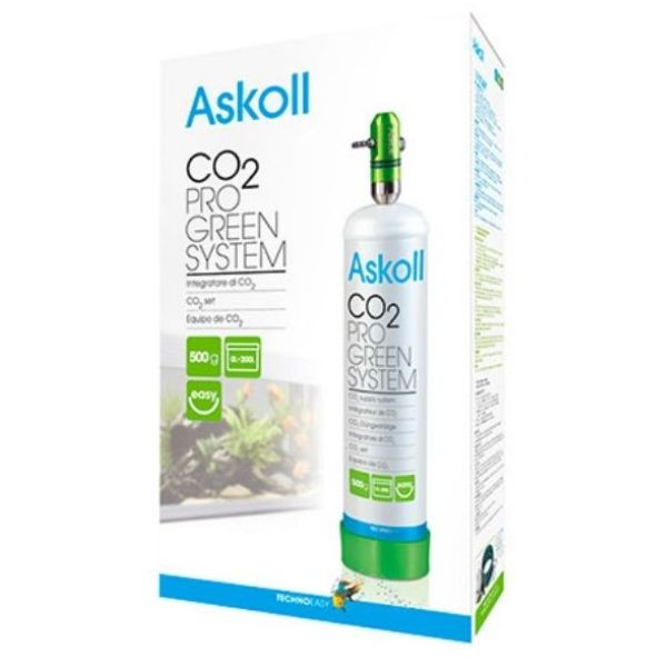 Bauzaar Kit completo CO2 per Acquari Pro Green System Askoll