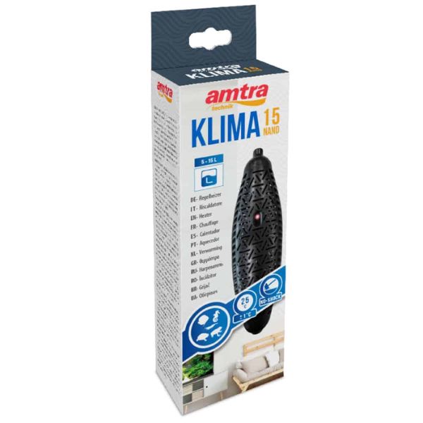 Bauzaar Riscaldatore automatico sommergibile Klima Nano Preset Amtra