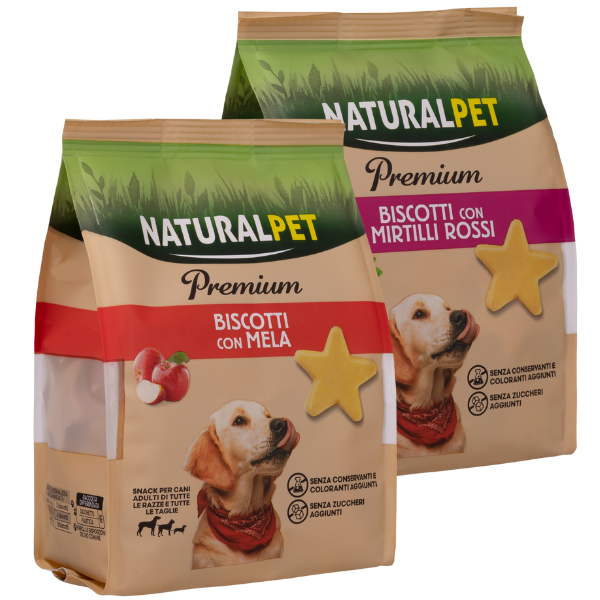 Bauzaar NaturalPet Premium biscotti per cani All Breeds 300 gr