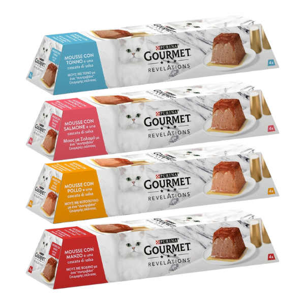 Bauzaar Purina Gourmet Revelations Mousse 4x57gr
