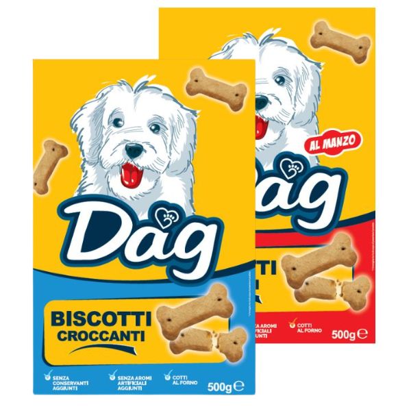 Bauzaar Dag Dog biscotti per cani 500 gr