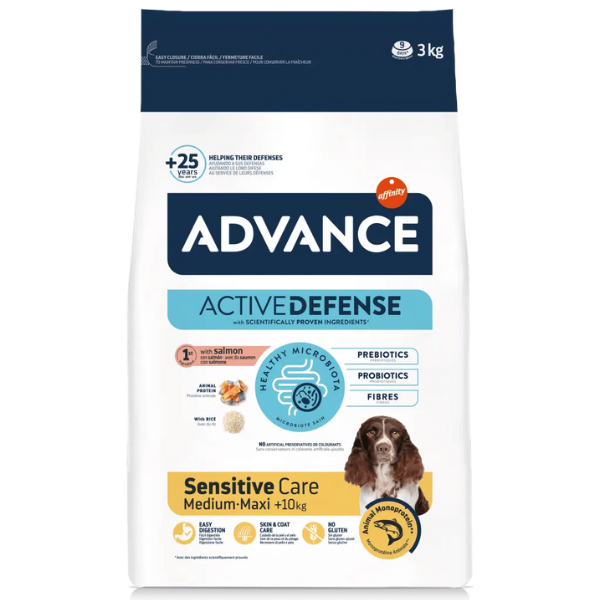 Bauzaar Advance Adult Active Defence Medium/Maxi Salmone e Riso