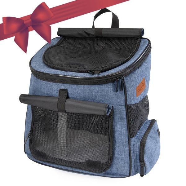 Bauzaar Zaino Borsa Denim pet Camon