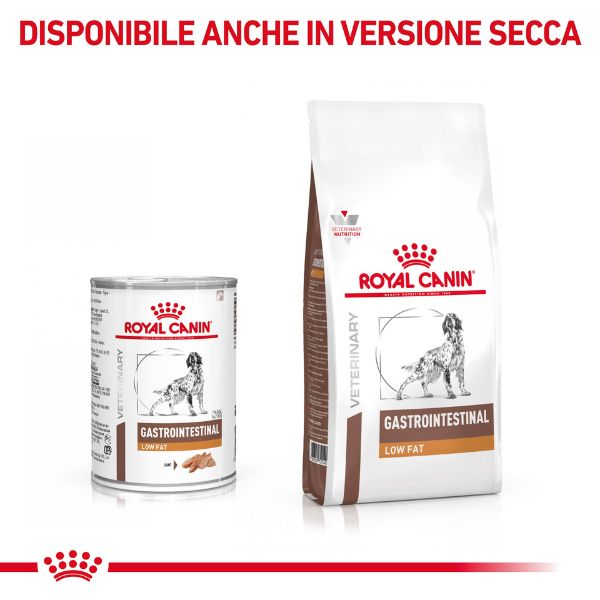 Bauzaar Royal Canin Gastrointestinal Low Fat Patè Canine Offerte
