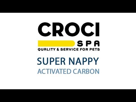 Bauzaar Tappetini Igienici Super Nappy Carbone Attivo Croci Negozio