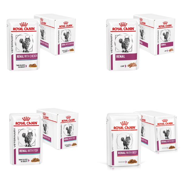 Bauzaar Royal Canin Renal Multipack 12 x 85 gr