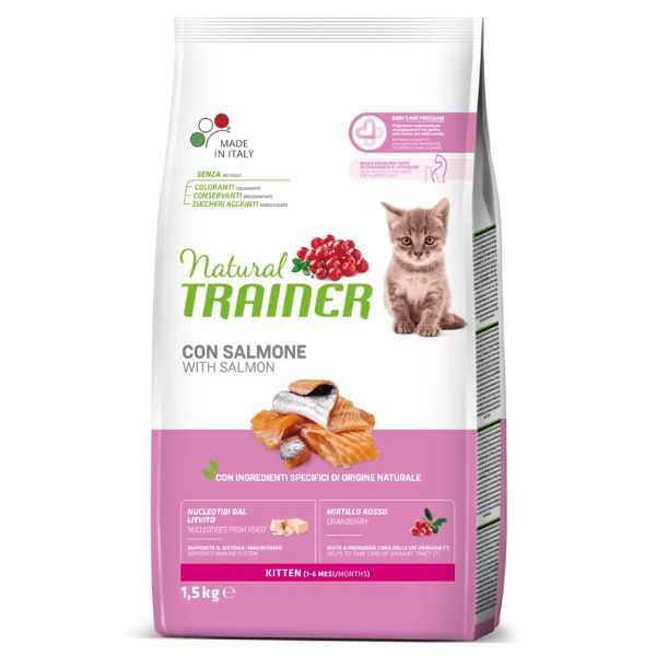 Bauzaar Natural Trainer Kitten con Salmone