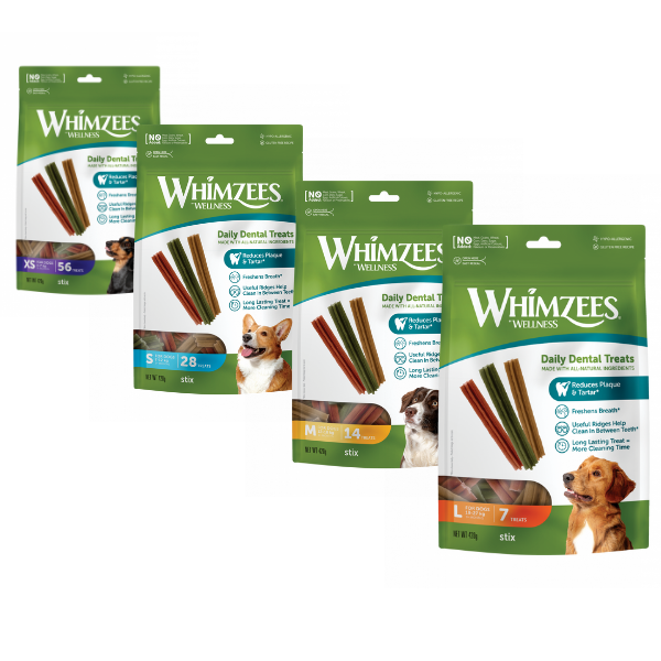 Bauzaar Whimzees Snack dentale Naturale Stix