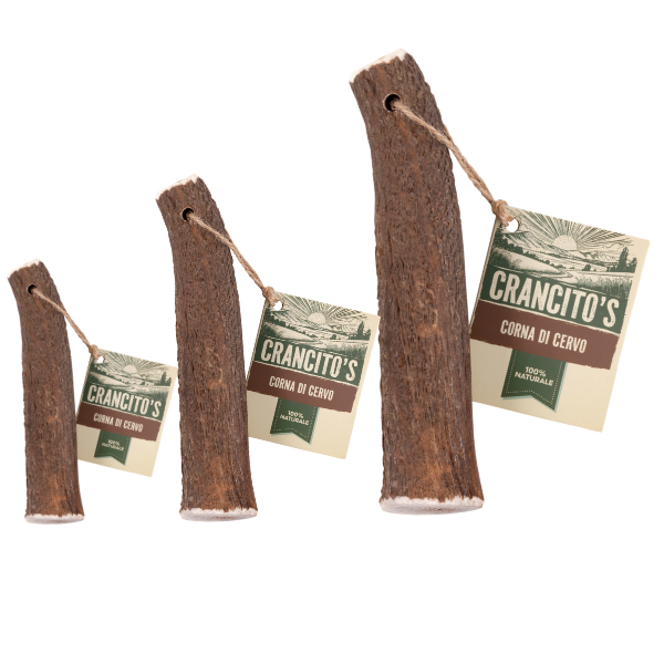 Bauzaar Crancito's Corna di Cervo snack naturale per cani