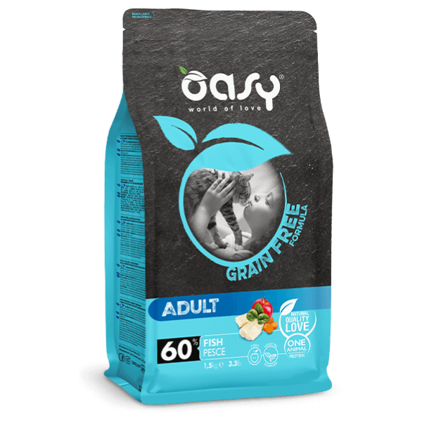Bauzaar Oasy Grain Free Cat Adult Pesce