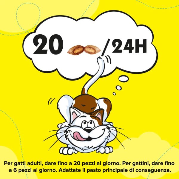 Bauzaar Catisfactions snack per gatti 60 gr Esporta salva