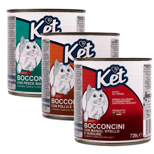 Bauzaar Ket Cat Adult Bocconcini 720 gr