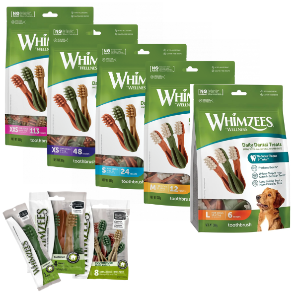Bauzaar Whimzees Snack dentale Naturale Spazzolino