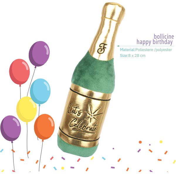 Bauzaar Peluche Bollicine Happy Birthday Ferribiella Flash Sale