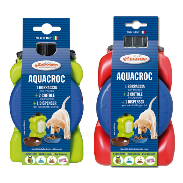Bauzaar Borraccia accessoriata Aquacrok da viaggio Record Offerta San Valentino
