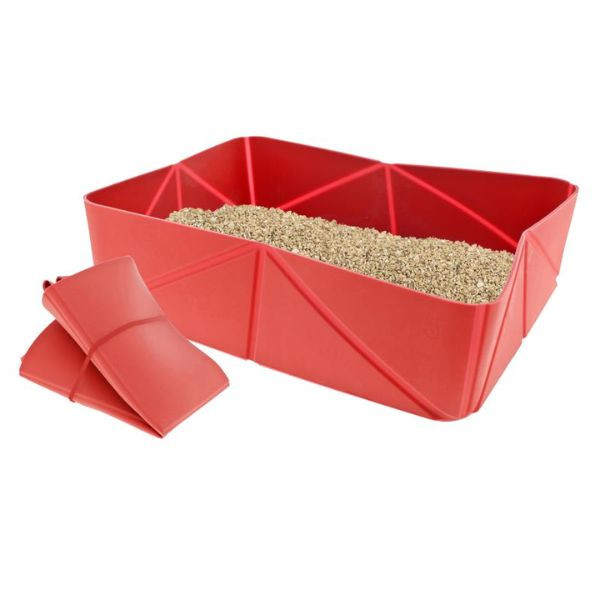 Bauzaar Lettiera pieghevole da viaggio in silicone Ferribiella Online Outlet