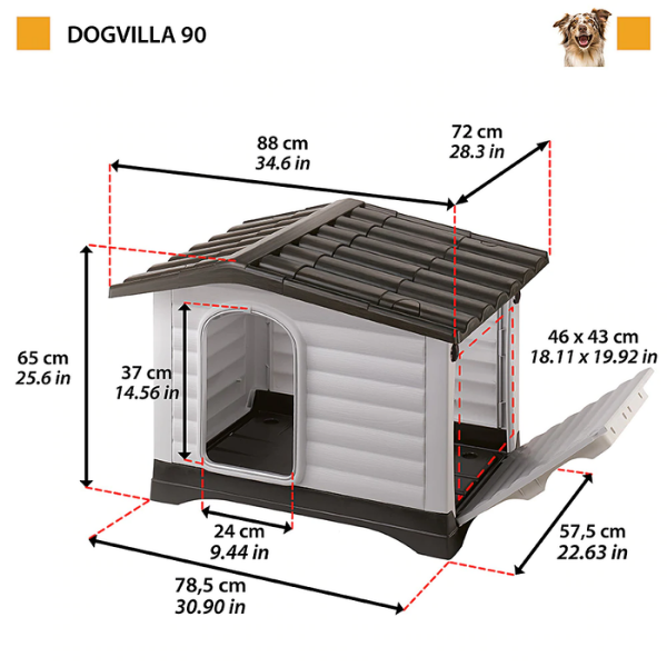 Bauzaar Cuccia da esterni Dogvilla Ferplast Grandi sconti