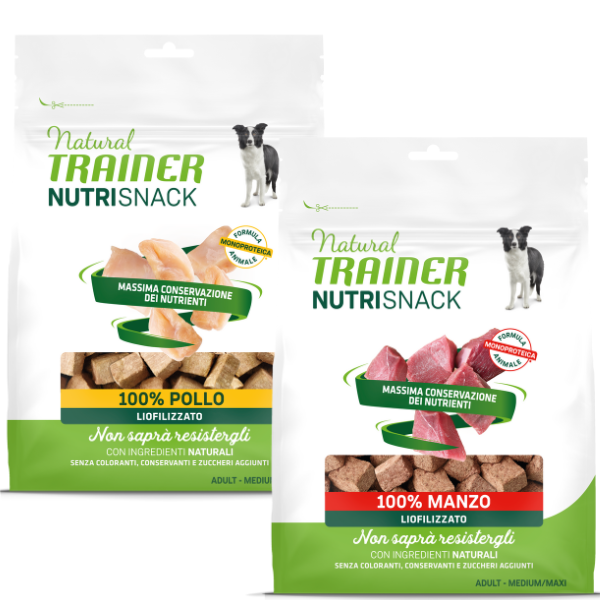 Bauzaar Natural Trainer Freeze Dried Nutrisnack Medium/Maxi