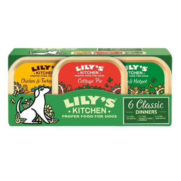 Bauzaar Lily's Kitchen Dog multipack 6x150 g Classic Dinners