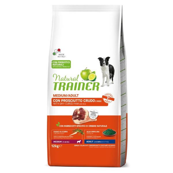 Bauzaar Natural Trainer Adult Medium con Prosciutto Crudo e Riso