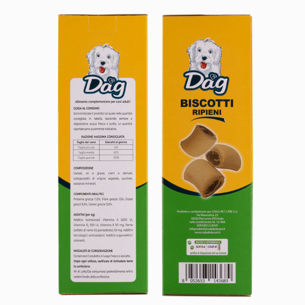 Bauzaar Dag Dog Adult All Breeds biscotti ripieni per cani Trasporto libero internazionale