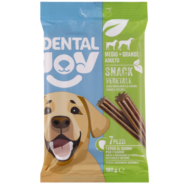 Bauzaar DentalJoy Dog Adult Medium/Large Snack Dentali Vegetale