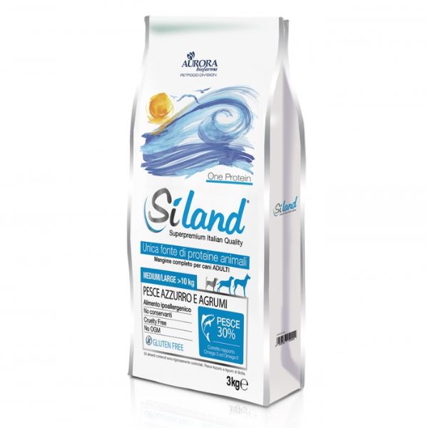 Bauzaar Siland Adult Medium Large Monoproteico Pesce Azzurro e Agrumi