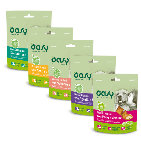 Bauzaar Oasy Dog Biscotti Ripieni 80 gr