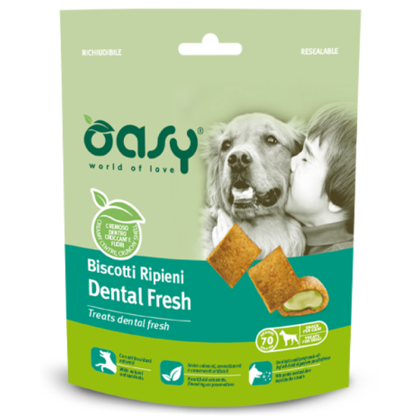 Bauzaar Oasy Dog Biscotti Ripieni 80 gr Novità