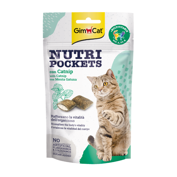 Bauzaar Gimcat Nutripockets 60 gr Vendita Economica