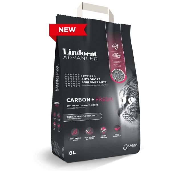Bauzaar Lindocat Advanced Carbon Plus Fresh lettiera anti-odore