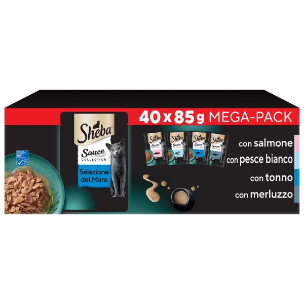 Bauzaar Sheba Délicatesses in salsa Extra Pack 40x85 gr