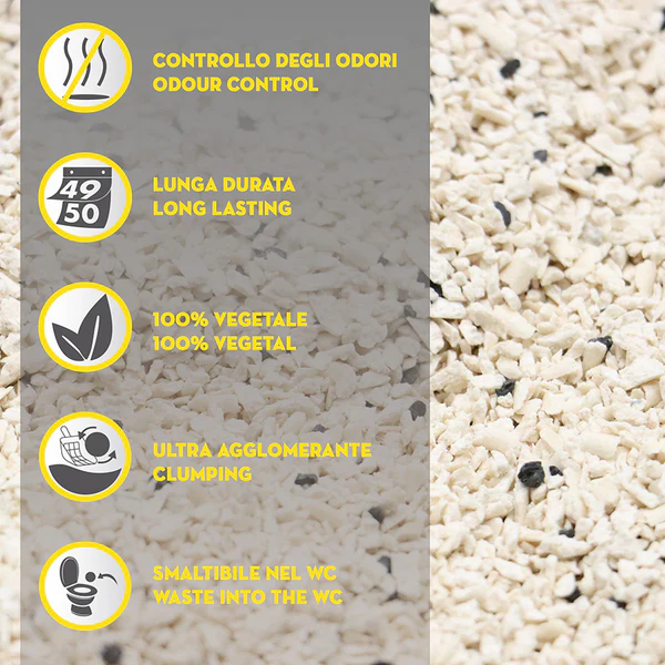 Bauzaar Lettiera per gatti Tofu Clean Croci Offerta Pasqua