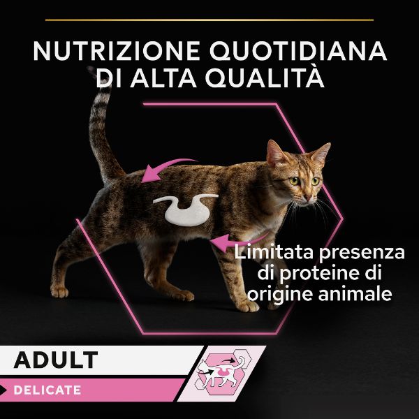 Bauzaar Purina Pro Plan Cat Adult Delicate Digestion in salsa Multipack 10x85g Grandi sconti