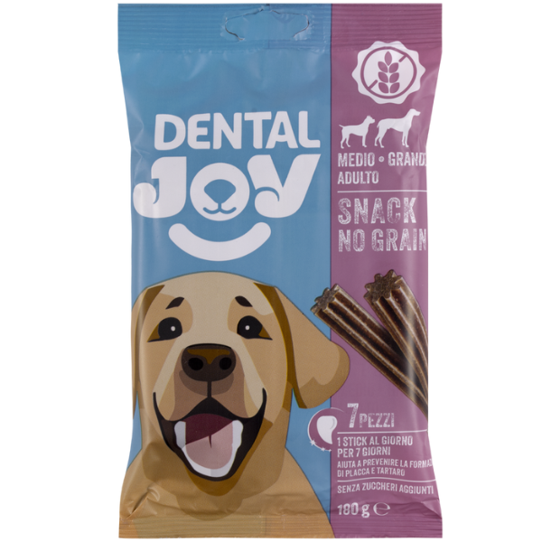 Bauzaar DentalJoy Dog Adult No Grain Medium/Large Snack Dentali