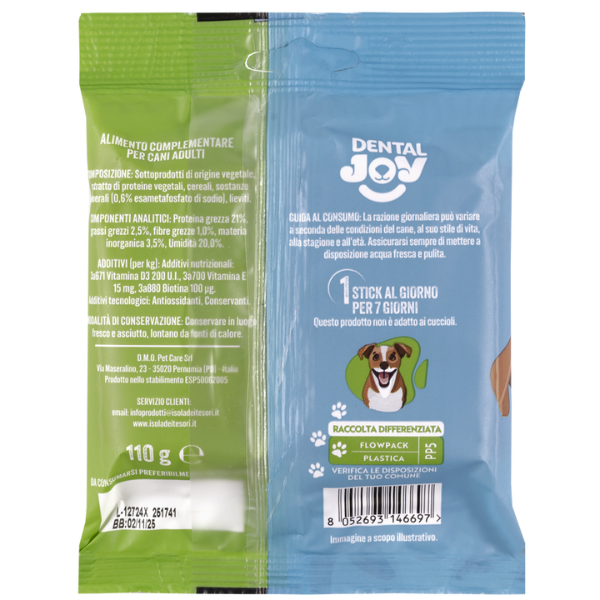 Bauzaar DentalJoy Dog Adult Mini Snack Dentali Vegetale Offerte stagionali