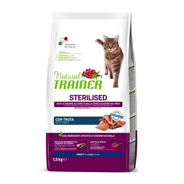 Bauzaar Natural Trainer Adult Sterilised con Trota