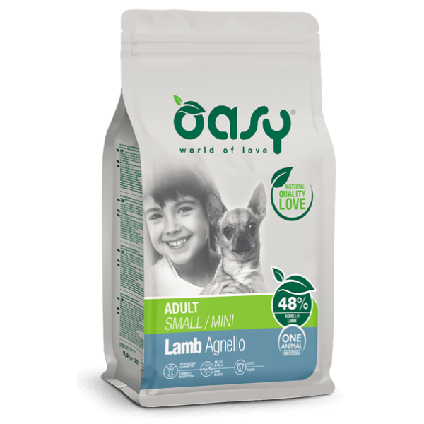 Bauzaar Oasy Monoproteico Adult Mini Agnello