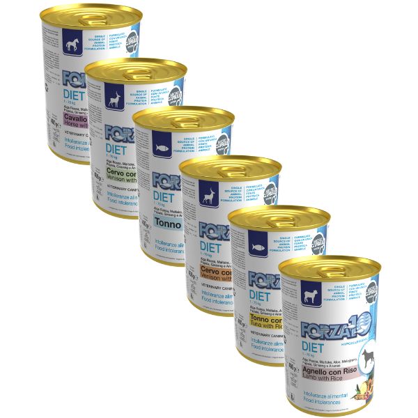 Bauzaar Forza10 Diet Patè monoproteico per cani 400 gr Enormi sconti