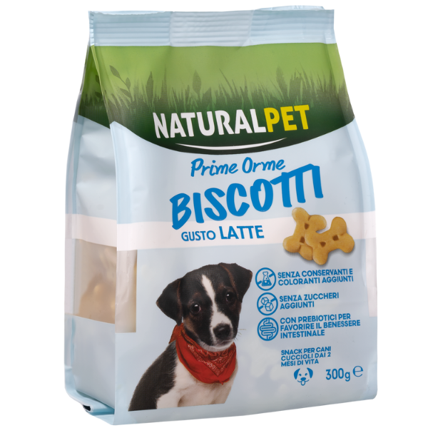 Bauzaar NaturalPet Prime Orme biscotti per cani Puppy 300 gr